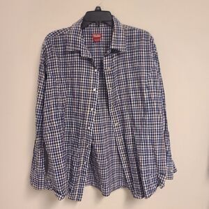Walls authentic ranch wear pearl snap button down long sleeve shirt size 2XL